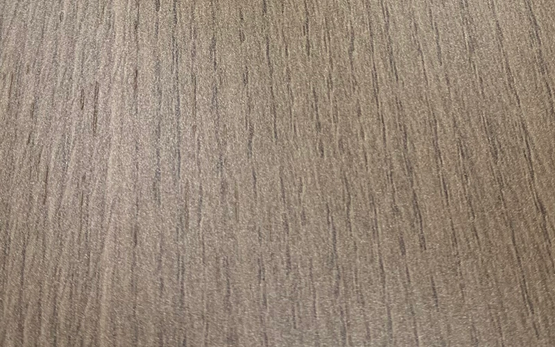 Fine oak laminate finish used in custom hotel furniture