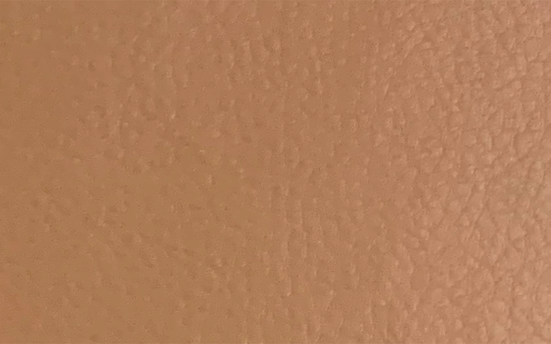 Light brown vinyl upholstery finish for hospitality furniture