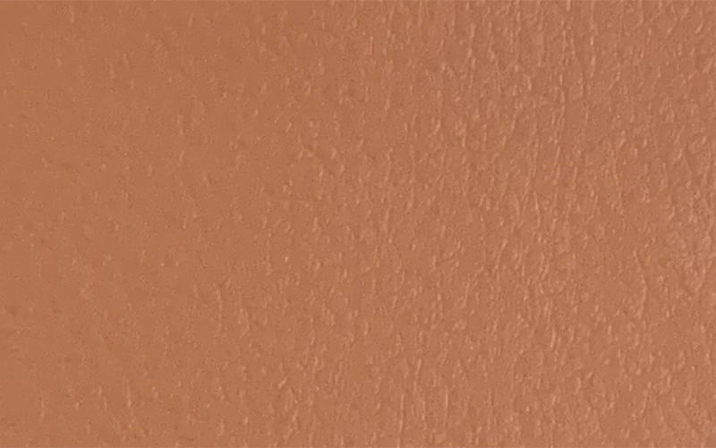 Warm brown vinyl upholstery used in commercial hotel furniture